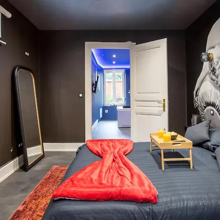 Hollywood Night-jacuzzi & Private Movie Theater * Mulhouse