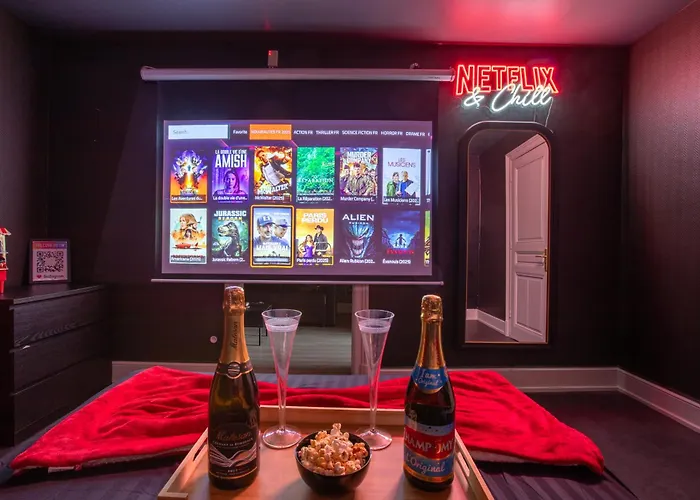 Hollywood Night-jacuzzi & Private Movie Theater